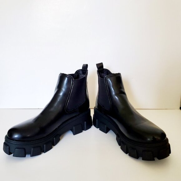 CIRCUS NY by Sam Edelman Women's Size 9.5 Darielle Pull-on Ankle Boots Chunky - Picture 9 of 12